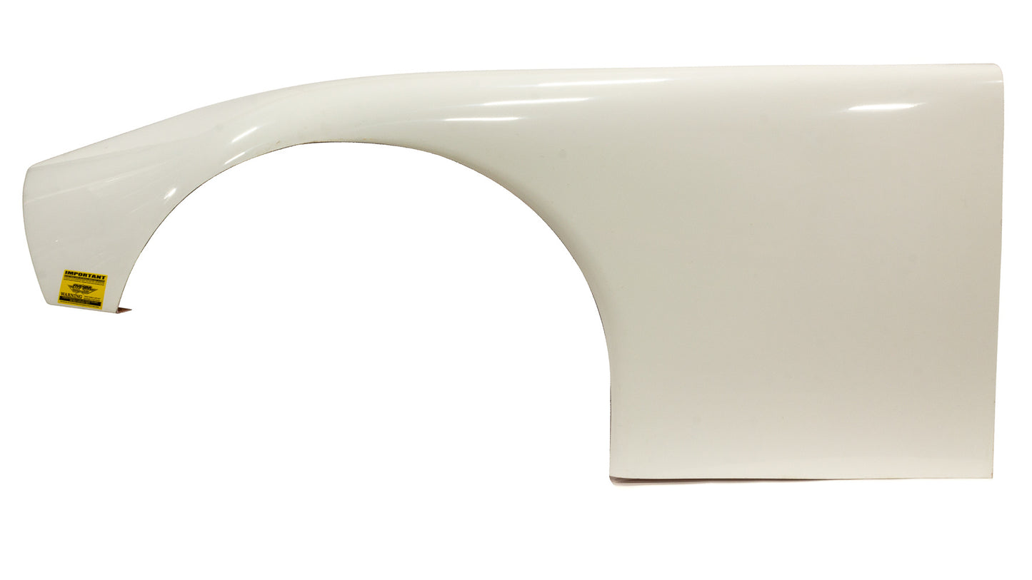 Fivestar ABC Fender Composite White Left 8in Tires 663-230-WL