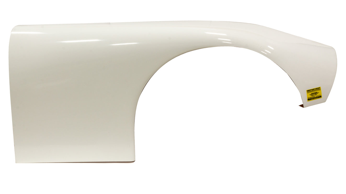 Fivestar ABC Fender Composite White Right 8in Tires 663-230-WR