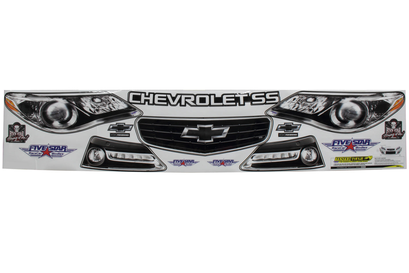 Fivestar Nose Only Graphics Kit 13 Chevy SS MPN FIV680-410-ID For Chevy