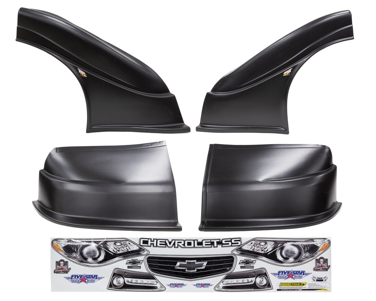 Fivestar New Style Dirt MD3 Combo Chevy SS Black MPN FIV680-417B For Chevy Dirt Late Model