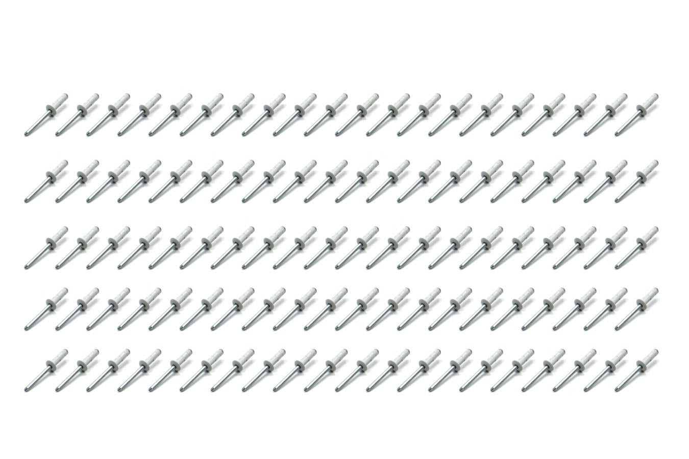 Fivestar Sm Hd Rivet White Multi -grip 100pk 814W-100S
