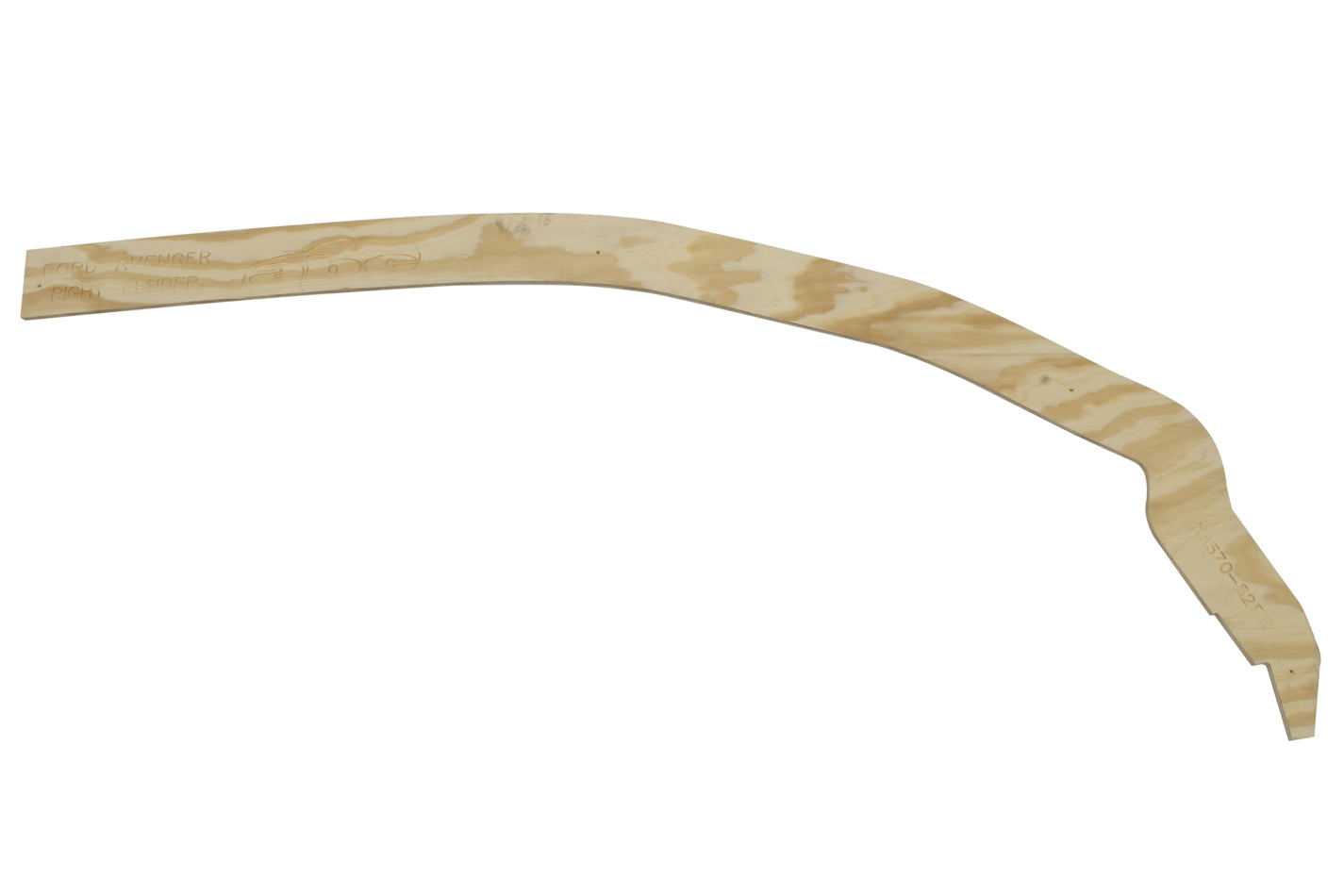 Fivestar Wood Template Fender RH Ford MPN FIVXA570-82FR For Ford