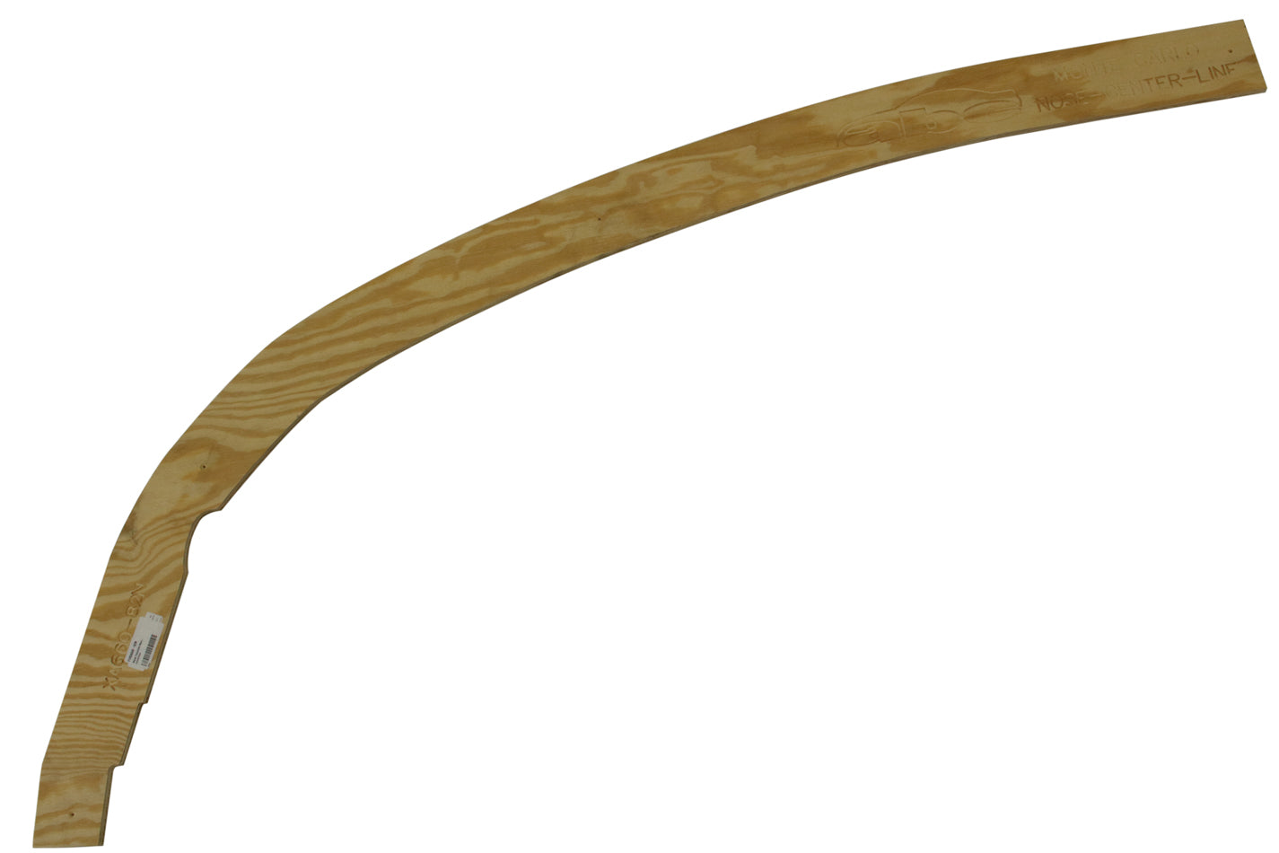 Fivestar Wood Template Nose Centerline MPN FIVXA660-82N For Chevy, Toyota Camry