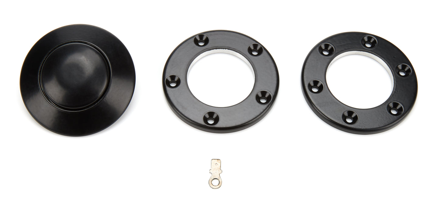 Flaming River Horn Button 5/6 Bolt Black FR20119HNBK