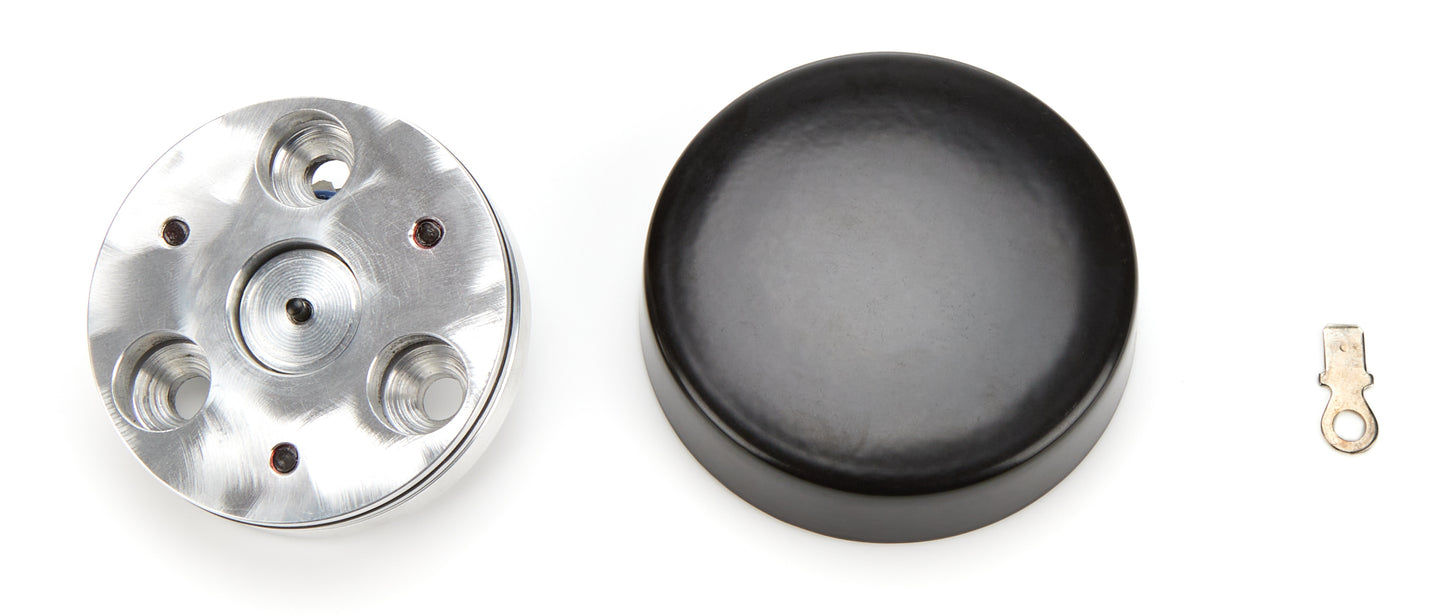 Flaming River Horn Button 3 Bolt Mill Black FR20175HNBK