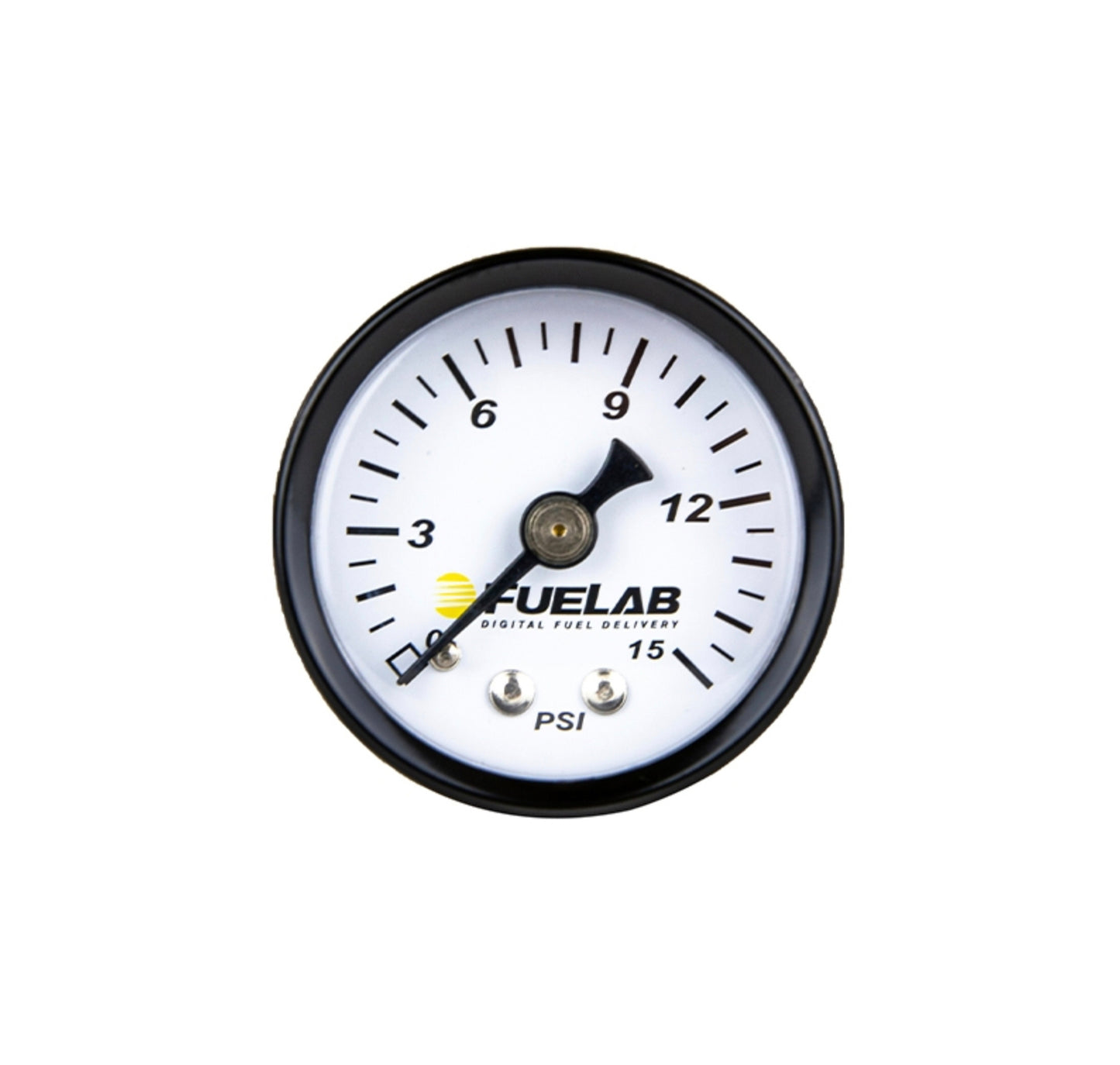 Fuelab Fuel Systems Fuel Pressure Gauge Carb 0-15psi MPN FLB71502