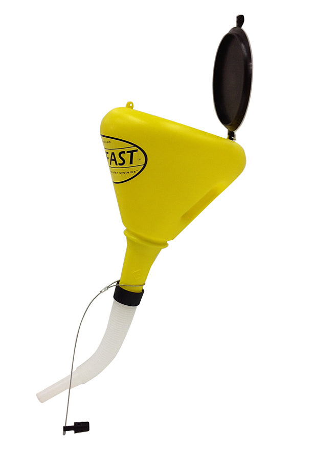 Flo-Fast Funnel 9in Non-Splash w/ Hose MPN FLF40430