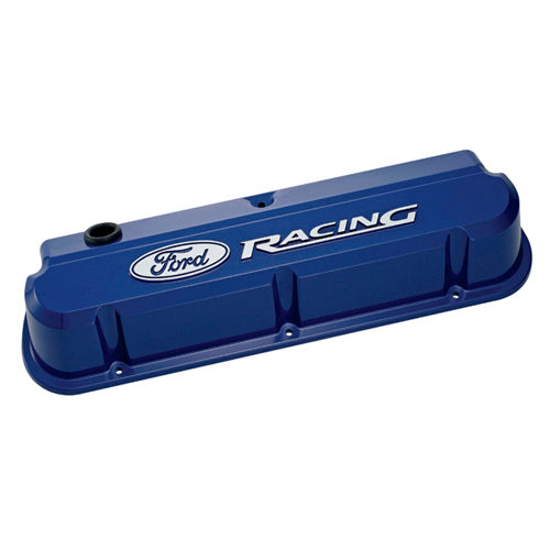 Ford Slant Edge Valve Cover Set w/Ford Racing Logo MPN FRD302-136 For Ford
