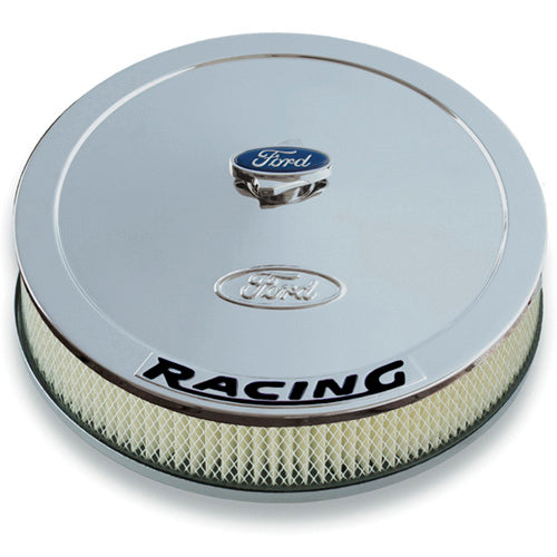 Ford 13in Dia Air Cleaner Kit Chrome MPN FRD302-351 For Ford