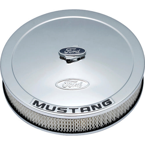 Ford 13in Dia Air Cleaner Kit Chrome MPN FRD302-361 For Ford Mustang