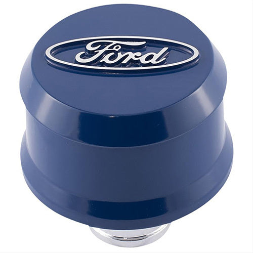 Ford Valve Cover Breather w/ Slant Edge - Alm Blue MPN FRD302-436 For Ford