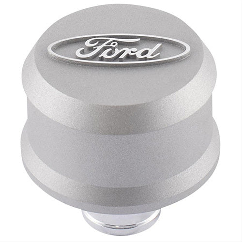 Ford Valve Cover Breather w/ Slant Edge - Alm Gray MPN FRD302-437 For Ford