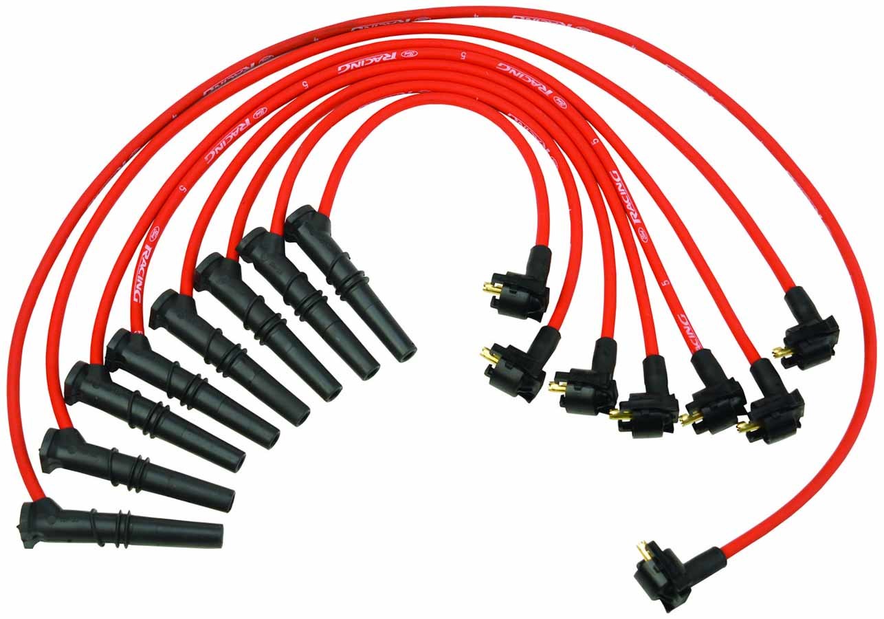 Ford 4.6L 2V Red Spark Plug Wires MPN FRDM12259-R462 For Ford
