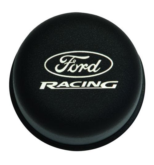 Ford Breather Cap w/Ford Racing Logo - Black MPN FRDM6766-FRNVBK For Ford