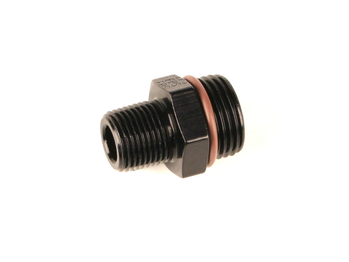 Fragola #10 ORB x 3/8 MPT Adapter Fitting Black 494001-BL