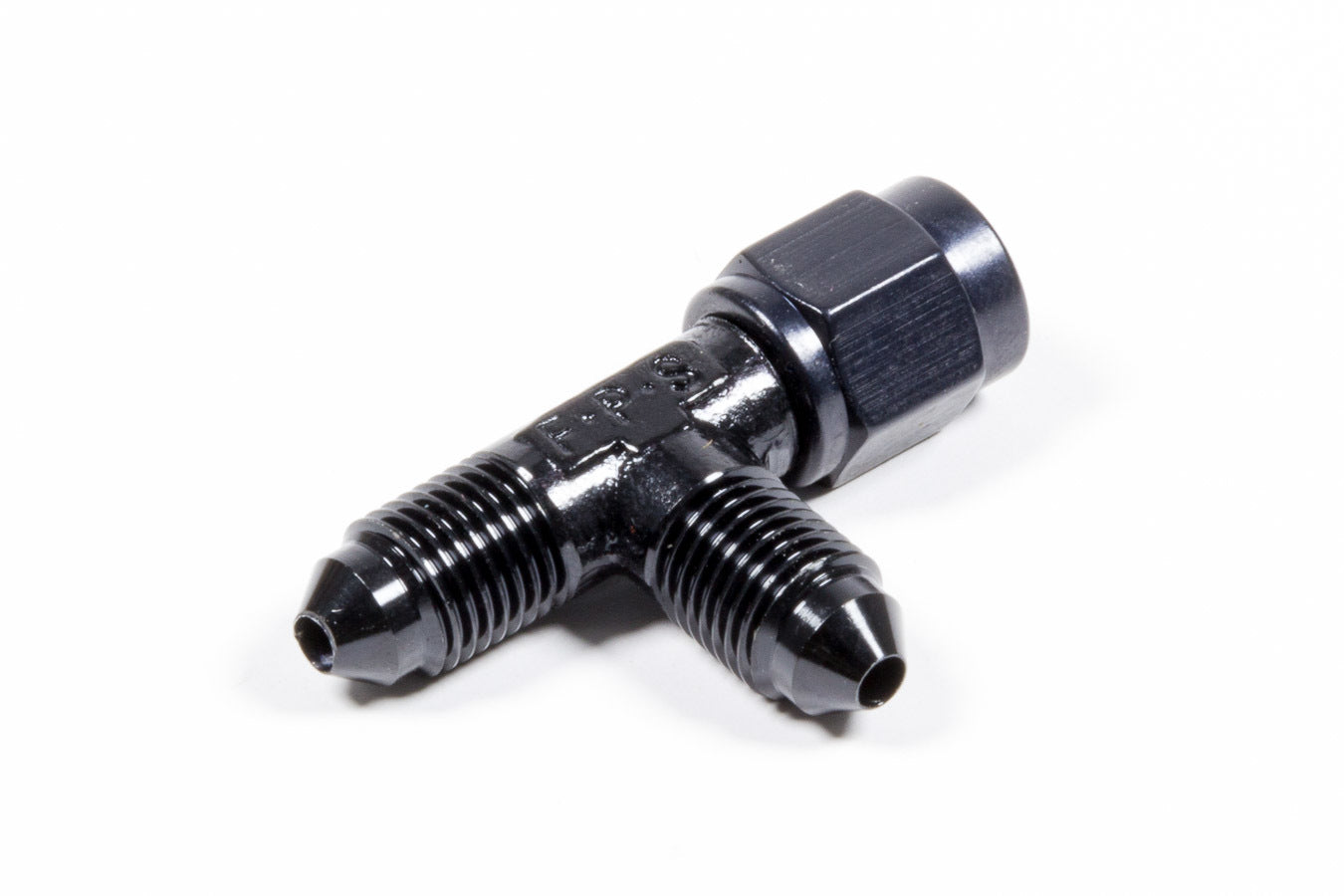 Fragola #3 Female T-Swivel on Run Fitting Black 498301-BL