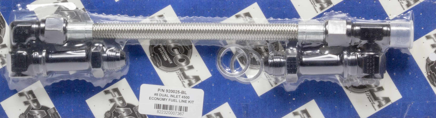 Fragola #8 Pro Stock Fuel Line Kit - 4500 Series Black MPN FRG920025-BL
