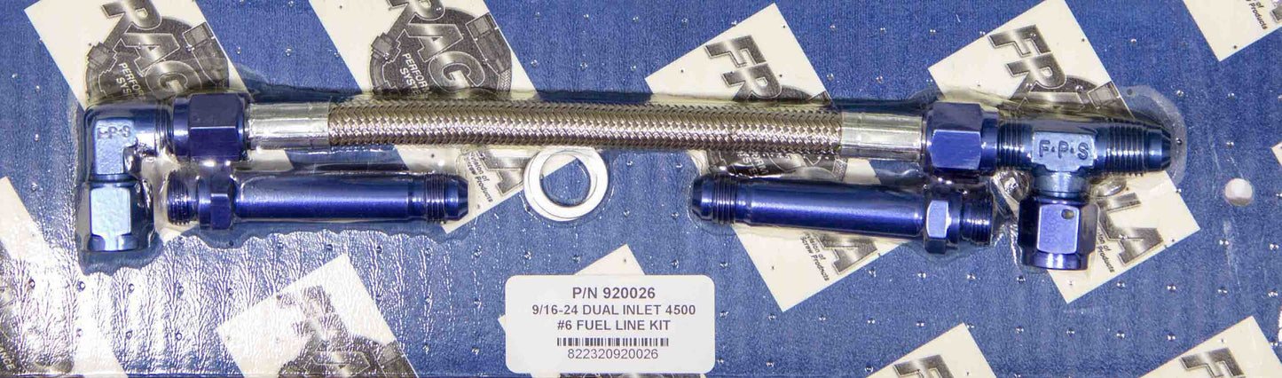 Fragola #6 Pro Stock Fuel Line Kit Demon MPN FRG920026