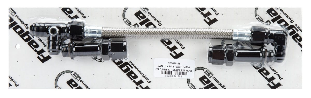 Fragola EFI Fuel Line Kit Holley 4500 Stealth MPN FRG920038-BL