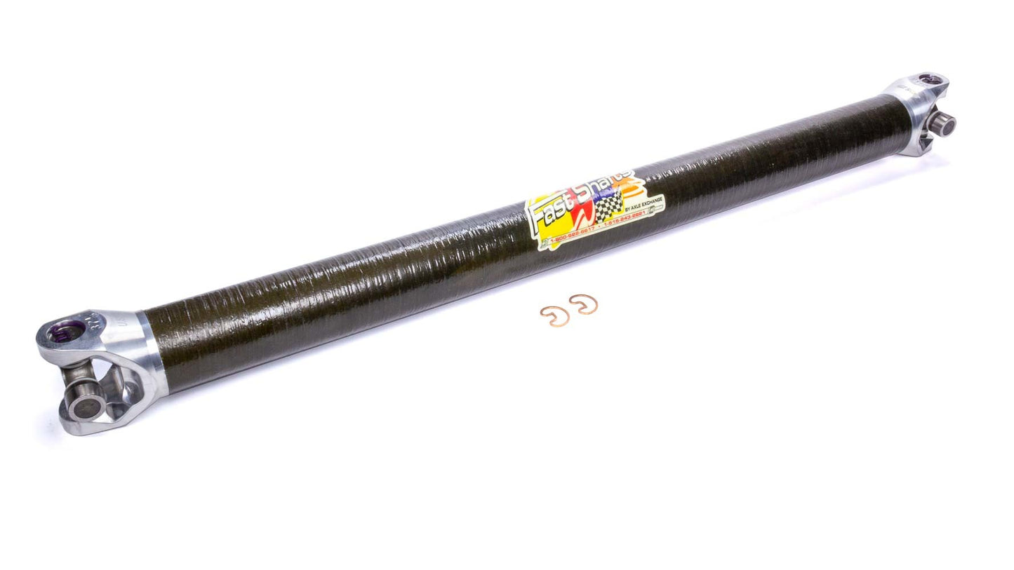 Fast Shafts Drive Shaft Carbon Fiber 2.75in Dia 37.5in Long MPN FSH275CF-10X10375 For Universal use