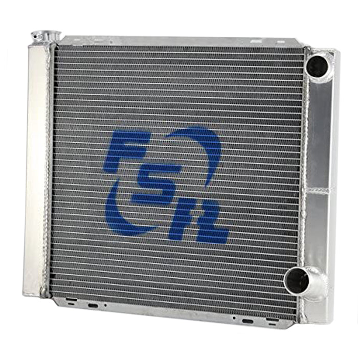 Fsr Racing Radiator Chevy Double Pass 26in x 19in 16an MPN FSR2619D2-16 For GM