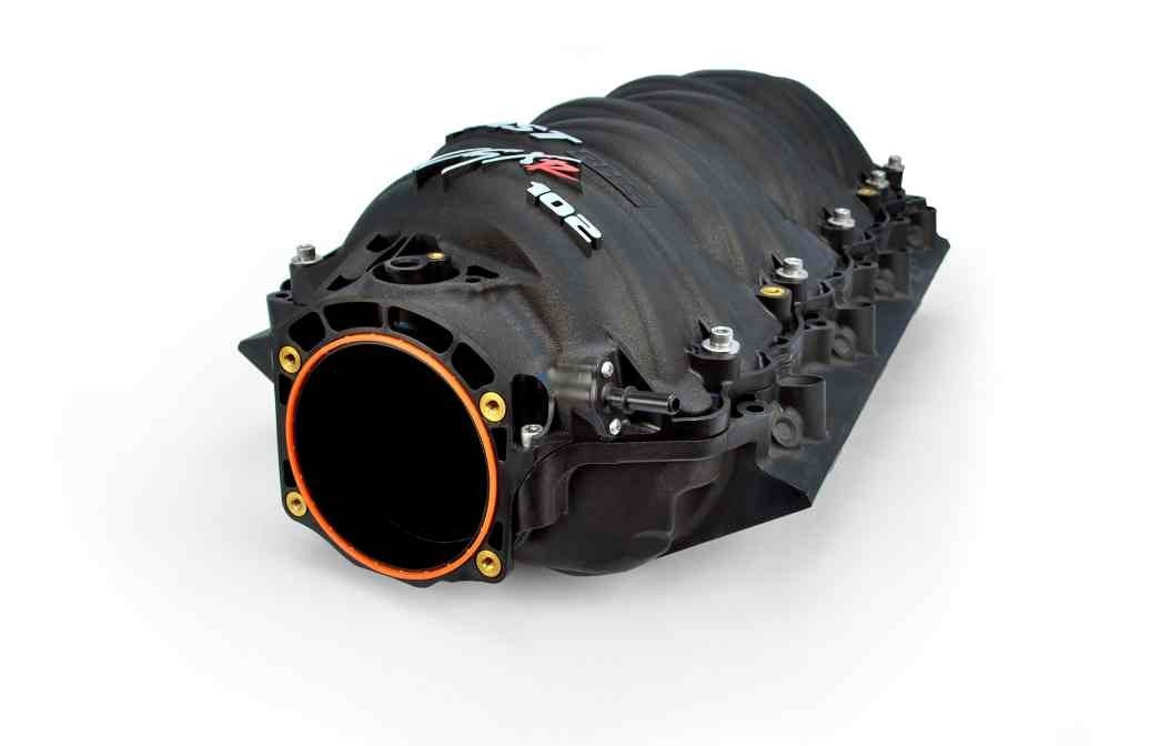 Fast Electronics Intake Manifold LS3 LSXR 102mm Black MPN FST146103B For GM LS-Series
