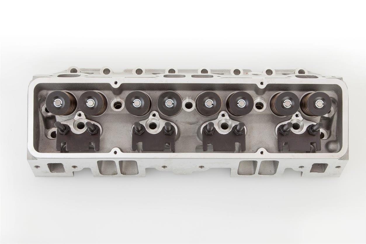 Flo-Tek SBC 180cc Alum Cyl Head 64cc 2.02/1.60 S/P Assm MPN FTC102-505FT For Chevy