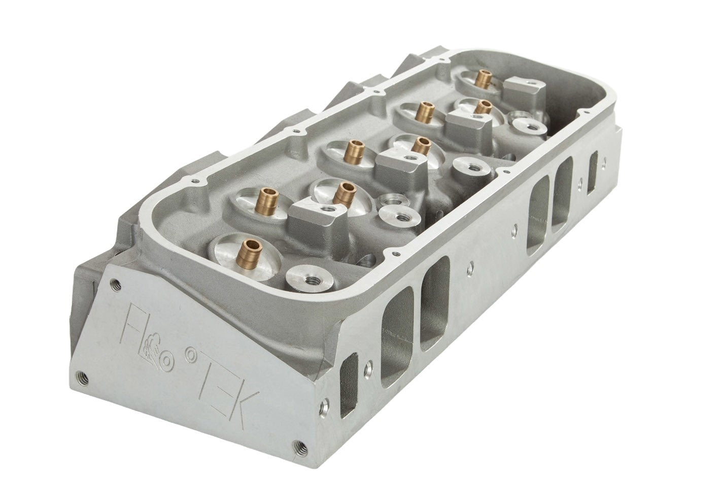 Flo-Tek BBC 360cc Alum Cyl Head Assembled MPN FTC360-6058 For Chevy