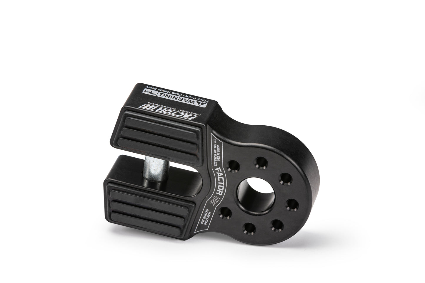Factor 55 Flatlink Winch Shackle Mount Black 00050-04