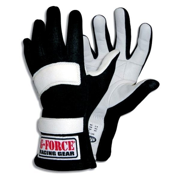G-Force GF5 Racing Gloves Child Medium Black MPN GFR4101CMDBK