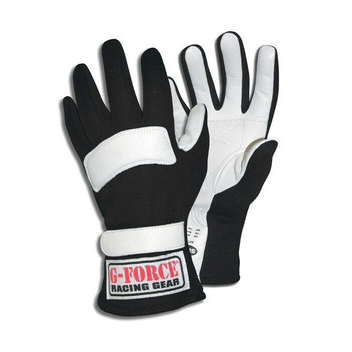 G-Force G5 Racing Gloves X-Large Black 4101XLGBK