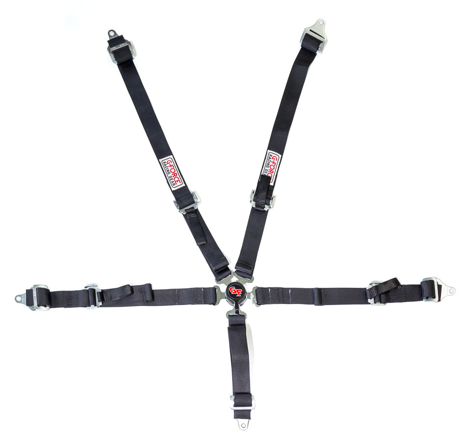 G-Force Harness Camlock Junior Black 5-pt MPN GFR7460BK
