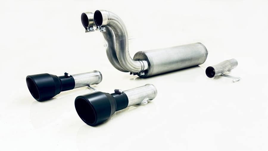 Gibson Exhaust 24- Ford F150 5.0L Muffler and Dual Tips 69226B