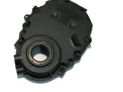Chevrolet Performance SBC Plastic Front Timing Cover - 99-02 Black MPN GMP12558343 For Chevy