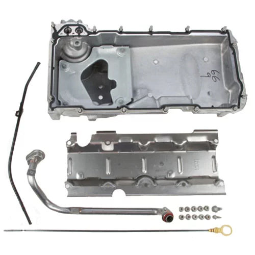 Chevrolet Performance Oil Pan Kit - LS Rear Sump MPN GMP19212593 For GM LS-Series