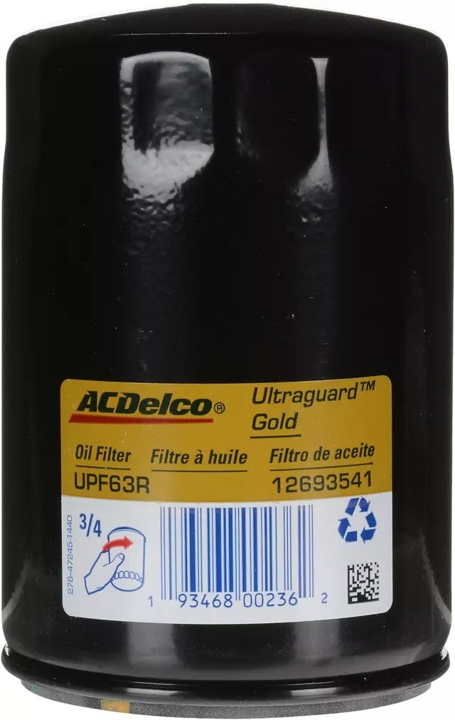 Chevrolet Performance Oil Filter - UPF63R GM 3.0L/3.6L V6 16-20 GMP19417842