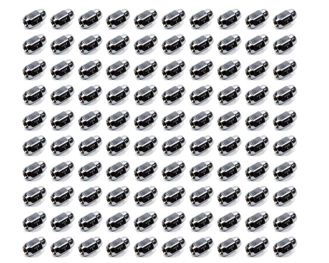 Gorilla 100 Lugnuts 14mm x 1.50 Acorn 13/16 Hex 71148