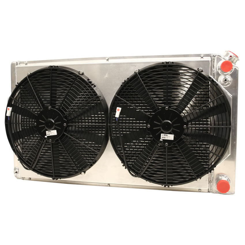 Griffin Radiator Combo Unit GM A & F Body LS w/o Trans MPN GRICU00009LS For GM LS-Series, A-Body, F-Body 1964-69