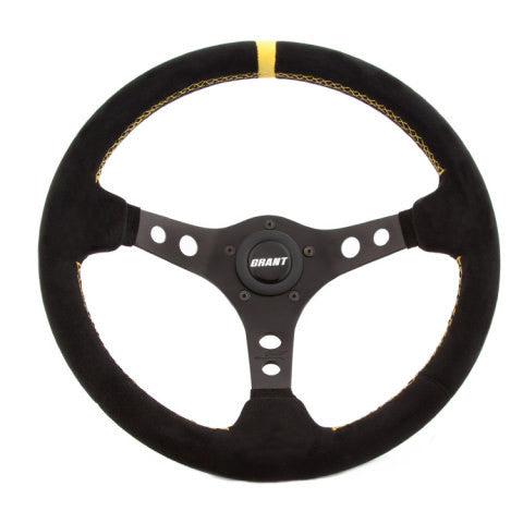 Grant Suede Racing Steering Wheel w/Center Marker 697