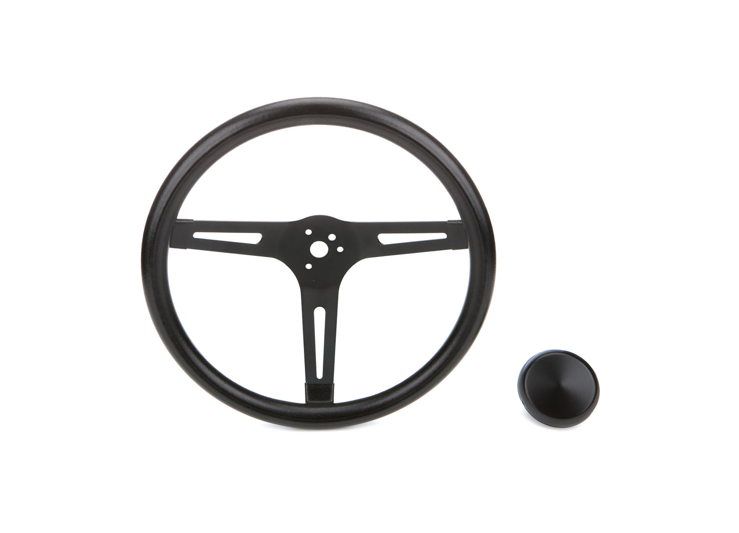 Grant Classic Series Black Slotted Steering Wheel GRT8540