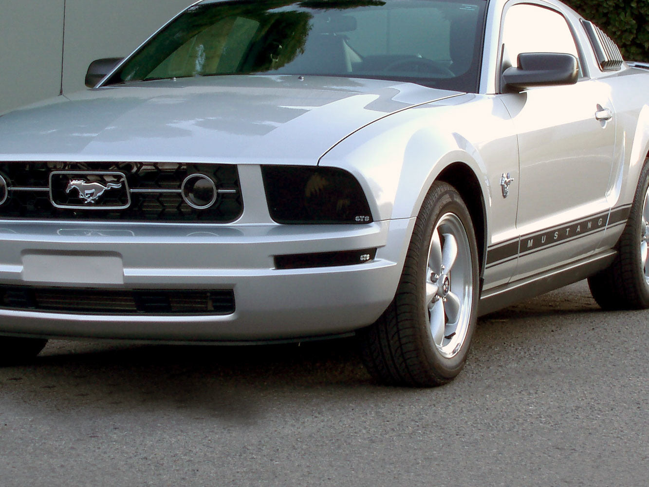G.T. Styling Front Turn Signal Covers 2 Pc. Smoke MPN GTSGT0243TSS For Ford Mustang 2005-09