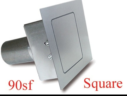 Hagan Street Rod Necessities Square Fuel Door Flat Surfaces MPN HAG90SF For Universal use