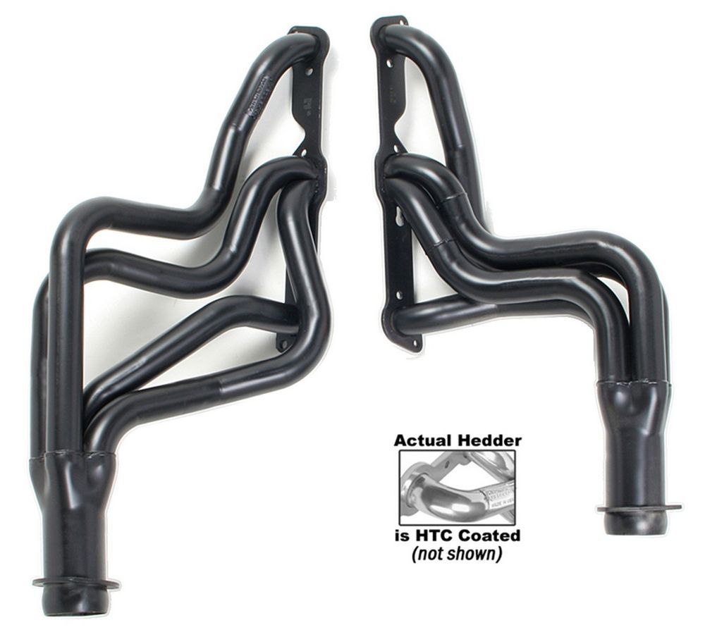 Hedman Coated Headers - 64-72 GTO/Lemans V8 MPN HED35266 For Pontiac A-Body, Ram 1964-72
