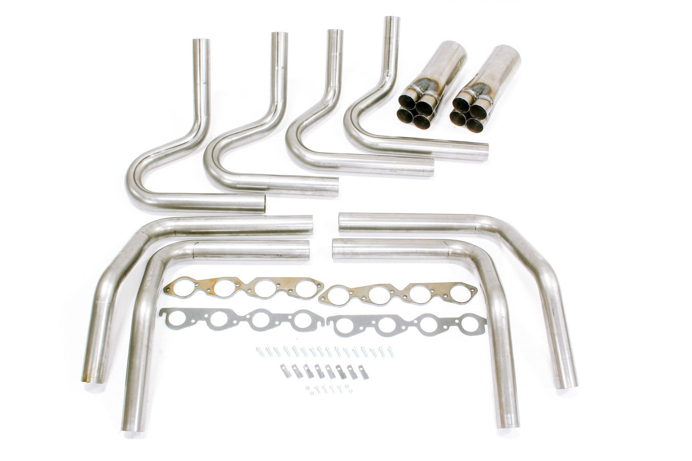 Hedman 2-1/2in BBC Weld Up Kit- 5in Slip On Colletor MPN HED65686 For Chevy