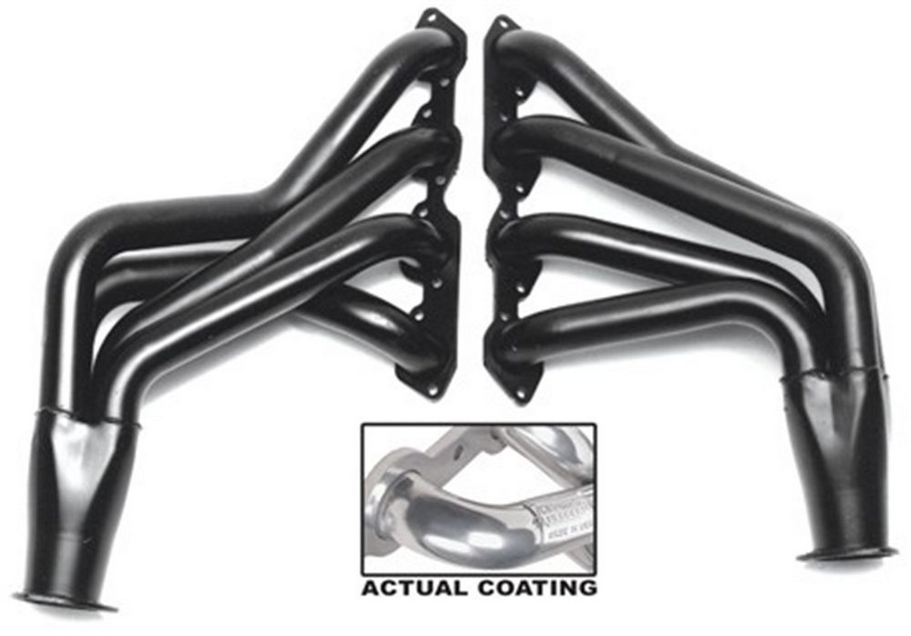 Hedman Coated Headers - 65-82 Vette w/BB MPN HED68096 For Chevy Corvette, Ram 1965-82
