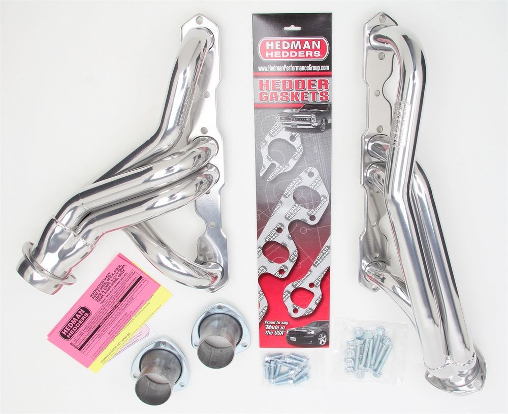 Hedman 67-87 GM P/U Header 283-400 Mid Length 1-3/4 MPN HED69026 For Chevy, GM Fullsize, Fullsize SUV, Truck, Ram 1967-87