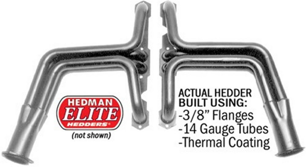 Hedman SBC Elite Headers - 55-65 Truck 2WD MPN HED69268 For Chevy, GM Fullsize SUV, Truck 1955-66