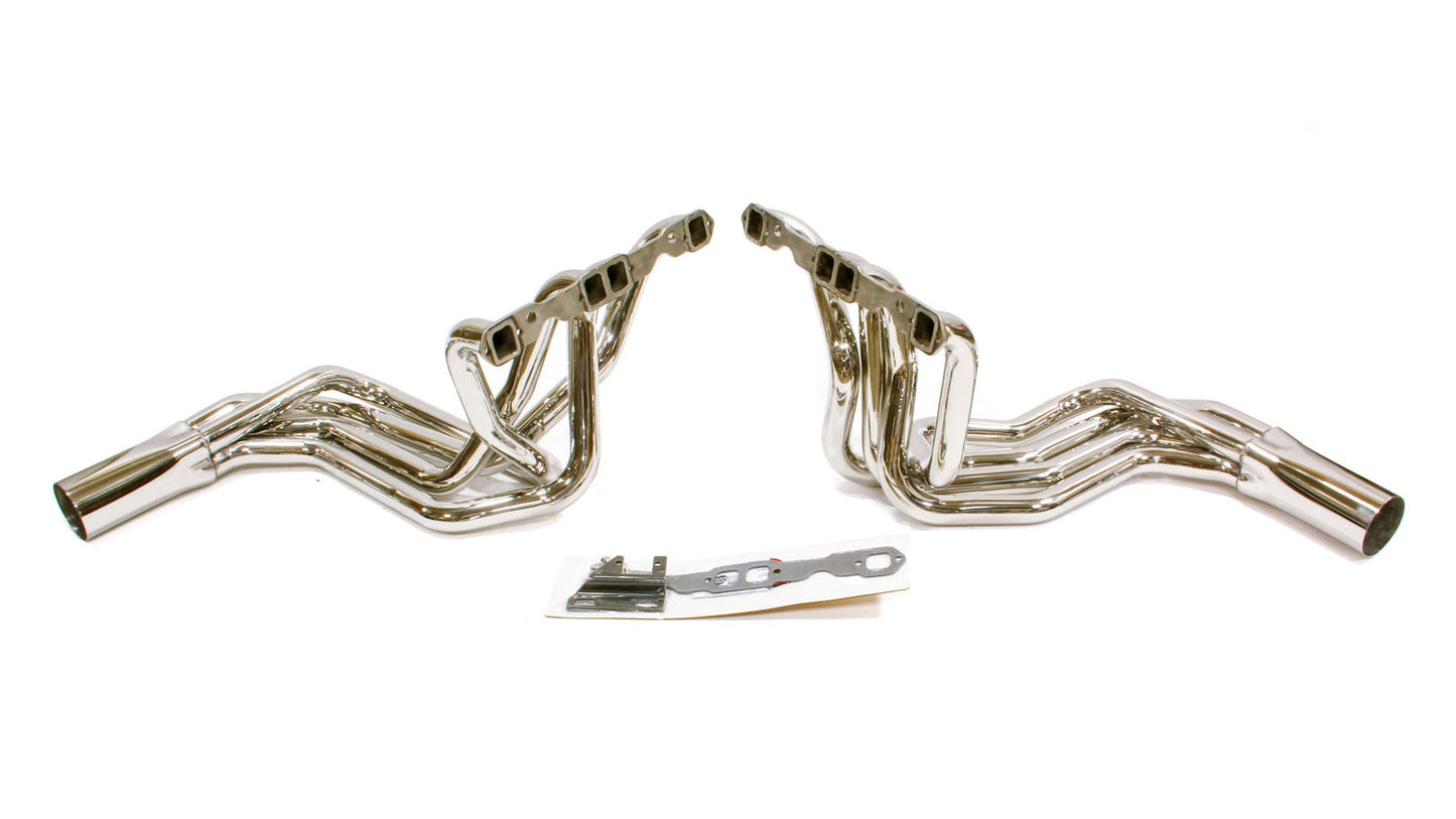 Hooker SBC S/S S/C Headers 63-82 Vette- Side Mount MPN HKR2224-3 For Chevy Corvette 1963-82