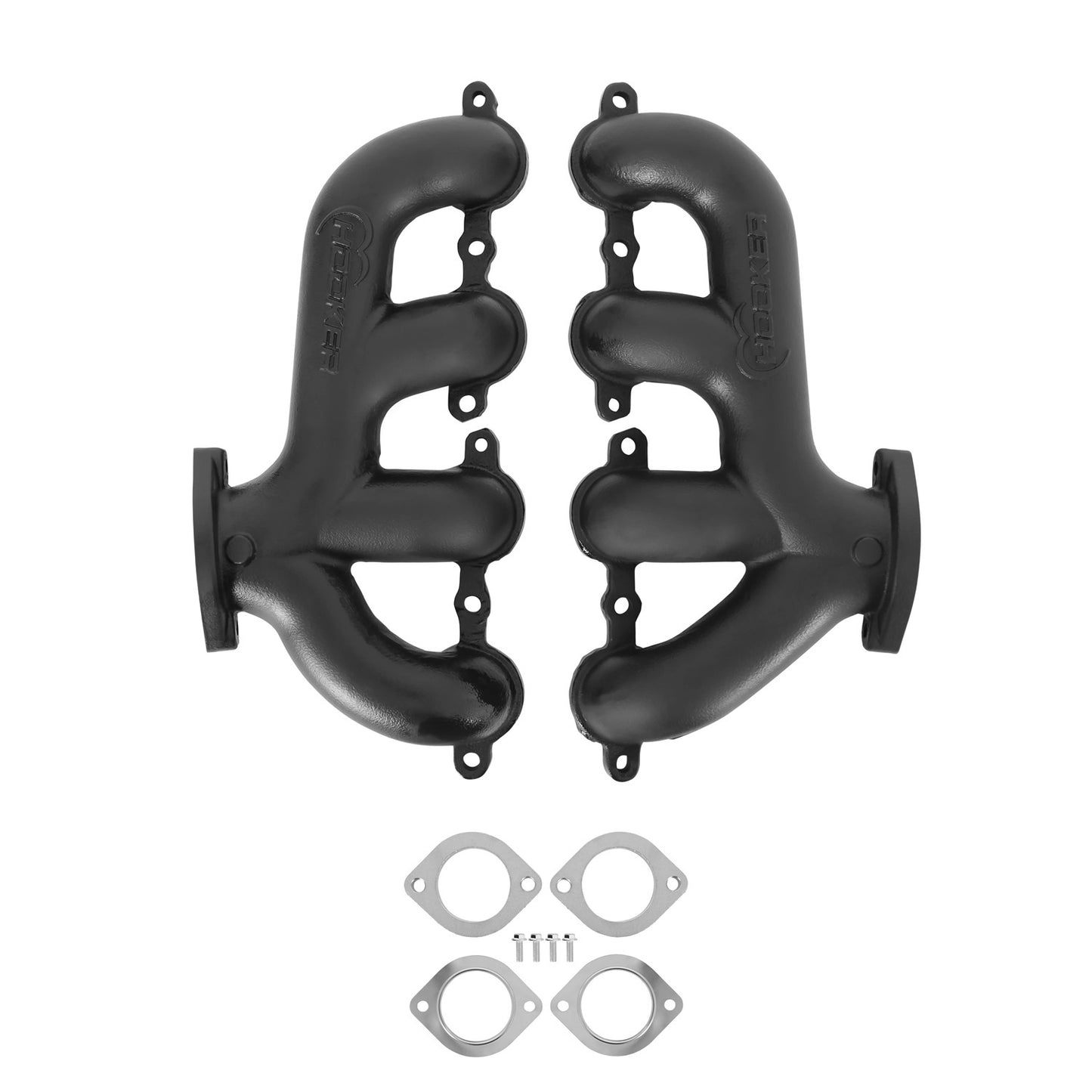 Hooker Exhaust Manifold Set GM LS Rear Dump 8505-3HKR