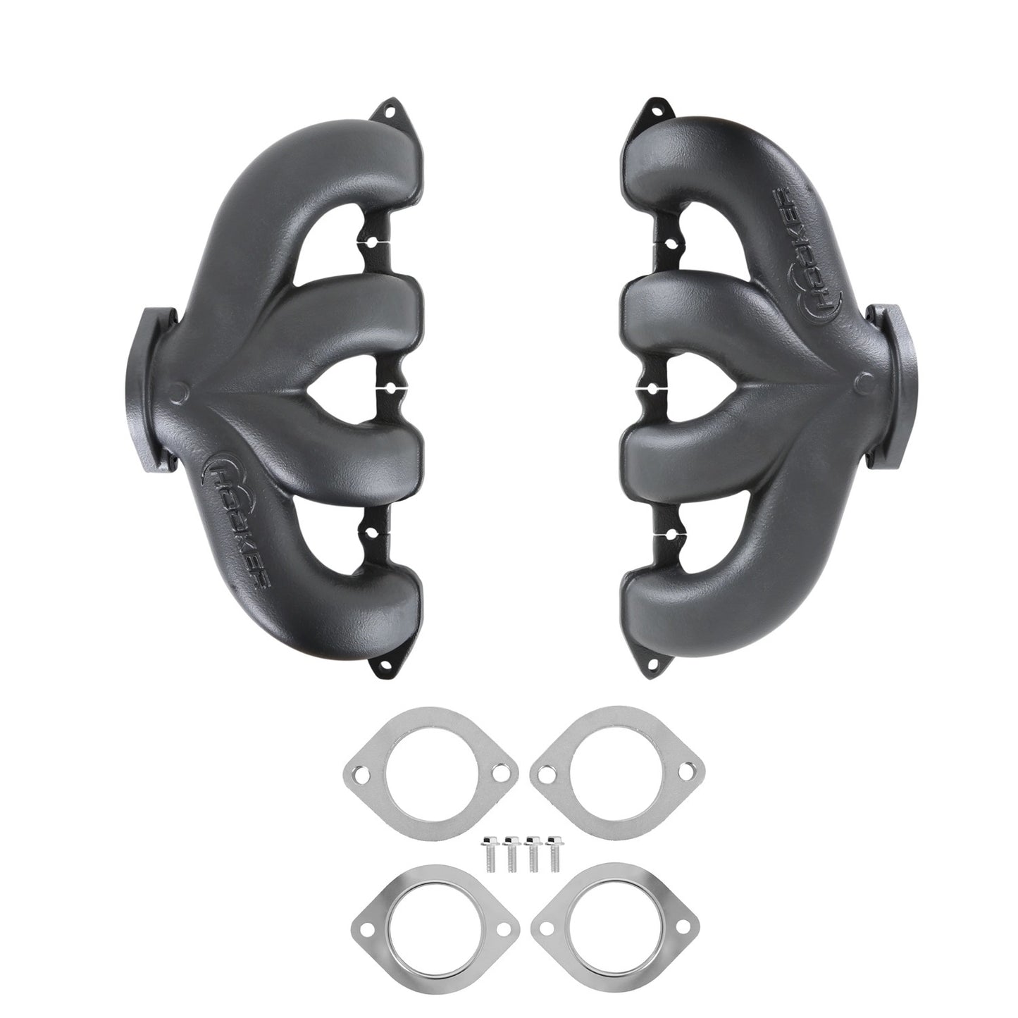 Hooker Exhaust Manifold Set GM LT - Center Dump MPN HKRBHS5190 For GM Ram